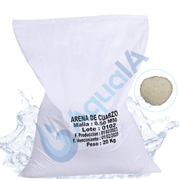 ARENA DE CUARZO, 0.5 MM