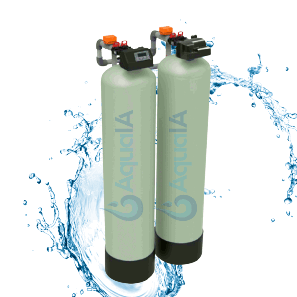 Filtro carbón activado twin automático21" x 62"