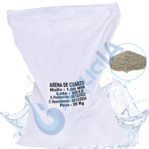 ARENA DE CUARZO, 1.0 MM