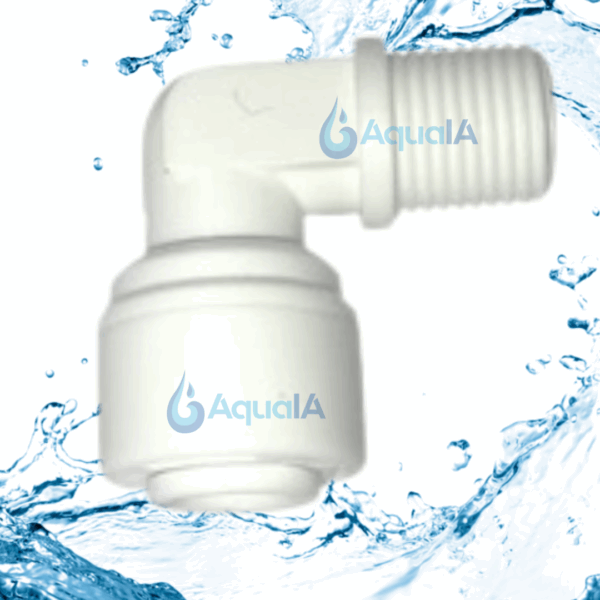 Codo 1/4" TB - 1/8" MNPT